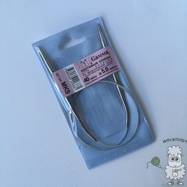 Круговые спицы для вязания Gamma 40 см / 5 мм