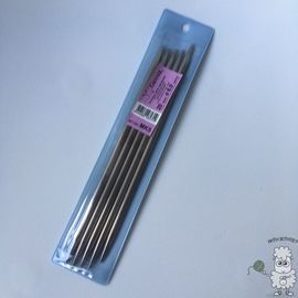 Спицы для вязания 5-ти комплектные Gamma 20 см / 6 мм